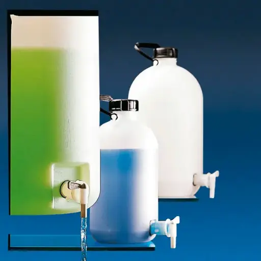 SERVOPRAX Storage container with drain tap