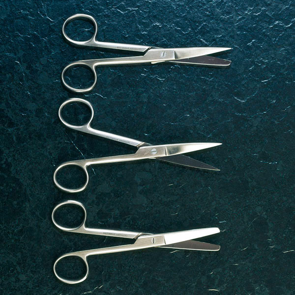 SERVOPRAX Surgical scissors 14.5 cm straight