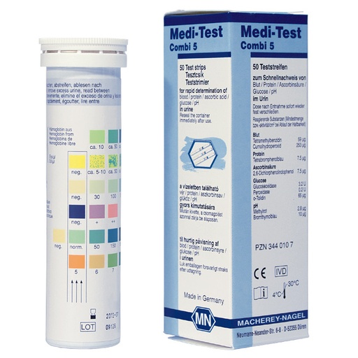 [11498-01] MACHEREY-NAGEL Medi-Test Combi 5