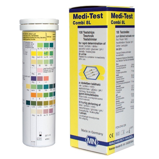 [11506-01] MACHEREY-NAGEL Medi-Test Combi 8 L