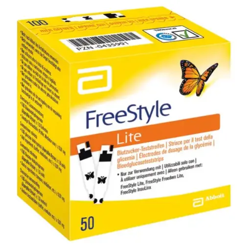 [14371-03] ABBOTT FreeStyle Freedom Lite Test strips