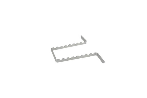 [17126-01] EURONDA Aluminium Mini-Trayeinsatz für 8 Instrumente