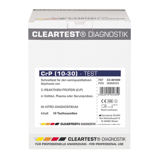 [18023-01] CLEARTEST CrP (10/30) Schnelltest