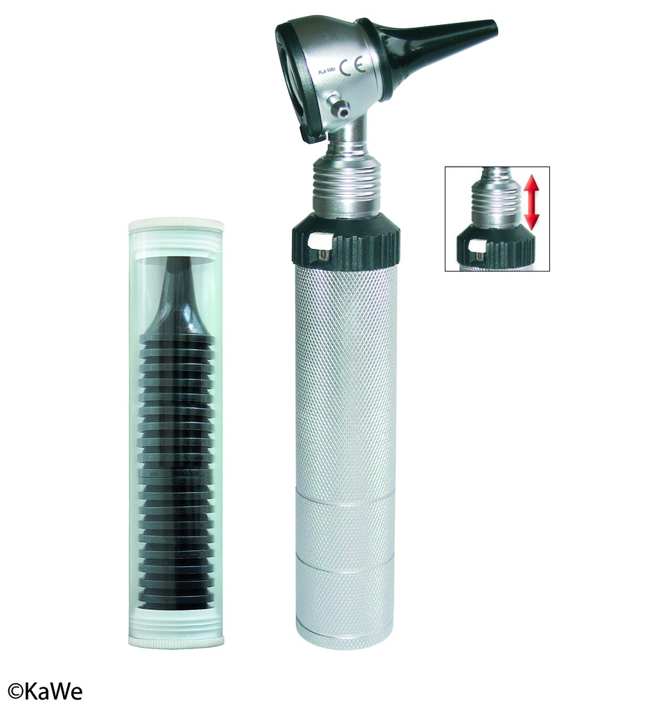 KAWE Eurolight Otoscope C30 2.5V Complete Set