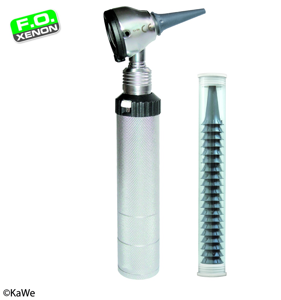 KAWE Eurolight Otoscope F.O.30 2.5V Complete Set