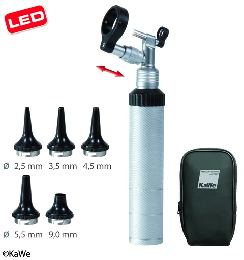 [18273-01] KAWE Eurolight Otoscope C30 OP LED 2.5V Complete Set