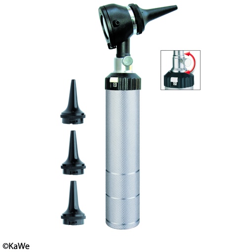 [18274-01] KAWE Combilight Otoskop C10 2,5 V Komplett-Set