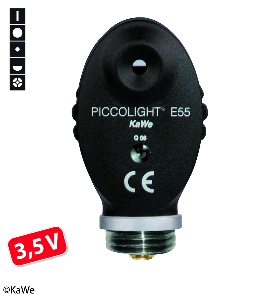 KAWE Ophthalmoskop-Kopf E55 3,5V