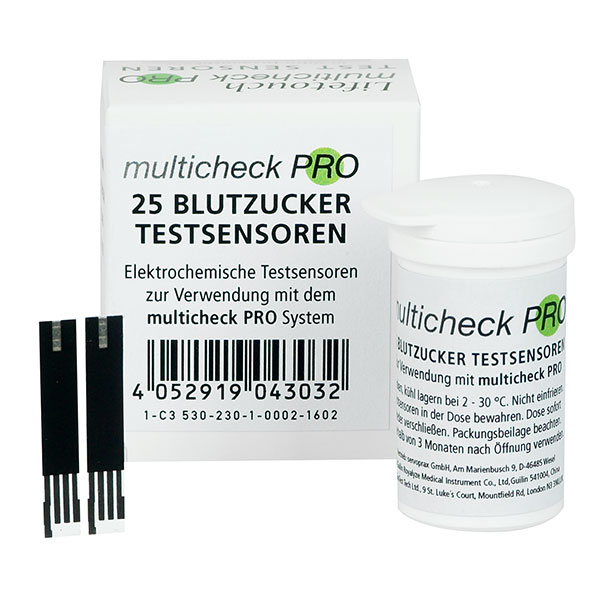 LIFETOUCH MultiCHECK Pro Blutzucker-Sensoren