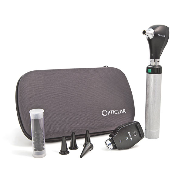 OPTICLAR Pro Otoskop/Ophthalmoskop Set