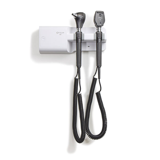 [19937-01] OPTICLAR Kombiniertes LED Pro Set mit Wandtransformator Ophthalmoskop + Otoskop