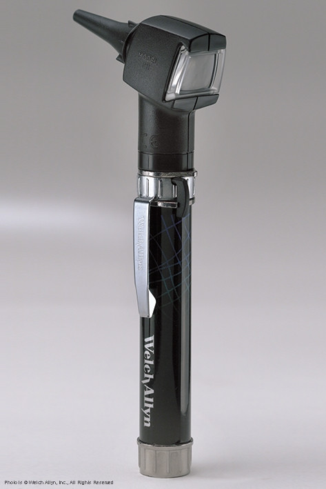 WELCHALLYN Pocket Professional Junior Otoscope incl. handle and case