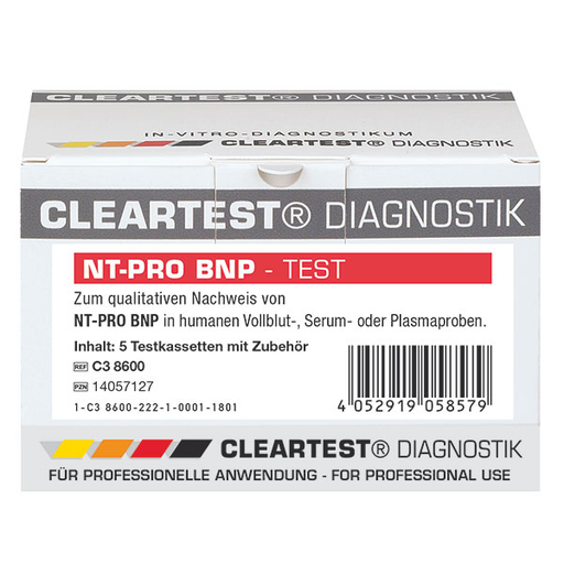 [20383-01] CLEARTEST NT-pro BNP Herzinsuffizienzmarker