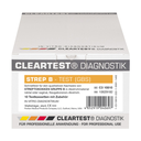 CLEARTEST Strep B Cassette Test 10 Tests