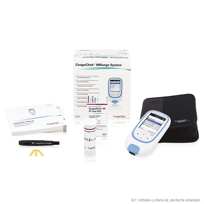 ROCHE CoaguChek INRange Systemtasche, Analysegerät