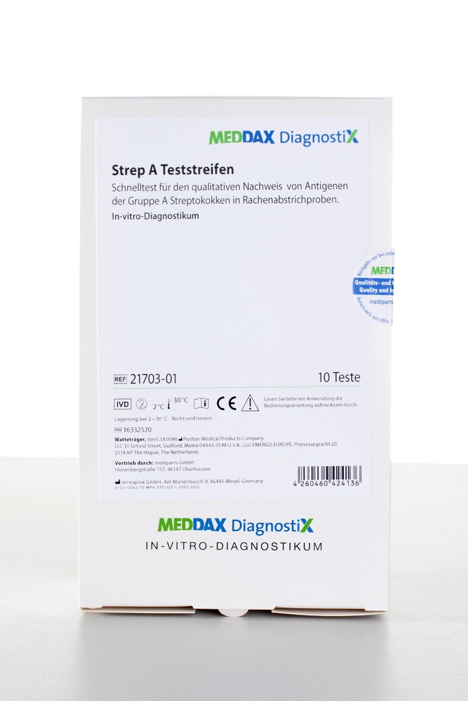 MEDDAX DIAGNOSTIX Strep A Schnelltest