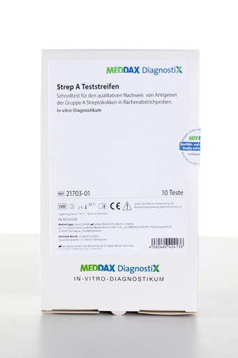 [24468-01] MEDDAX DIAGNOSTIX Strep A Rapid test