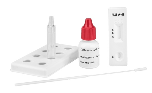 [24939-01] CLEARTEST Influenza A+B, 10 Teste, Importware