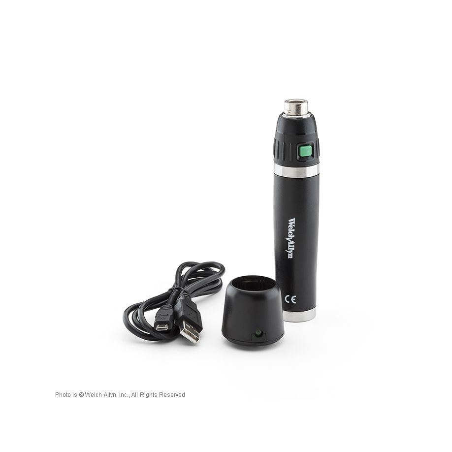 WELCHALLYN Li-Ion Handle 3.5 V rechargeable with USB charger incl. charging cable