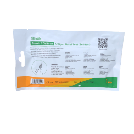 [25204-03] BIOWIN Einstufiger Test für SARS-CoV-2 Antigen zur Eigenanwendung