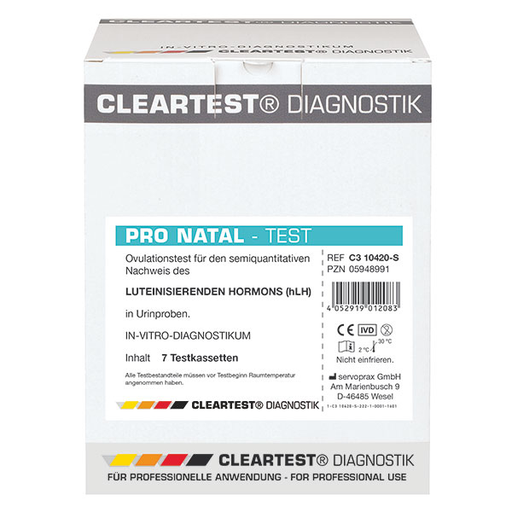 [20677-01] CLEARTEST Pro Natal Ovulation Test