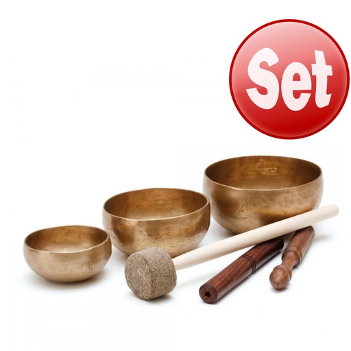 [22194-01] ERZI Klangschalen Set