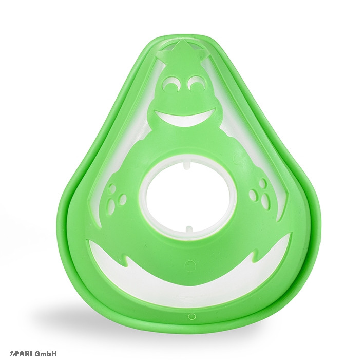 PARI Vortex Child mask Frog Green