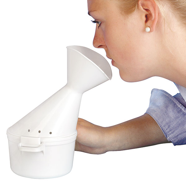 SERVO Privat-Inhalator aus Kunststoff weiß