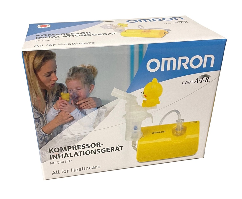 OMRON Kompressor-Inhalationsgerät C801KD für Kinder