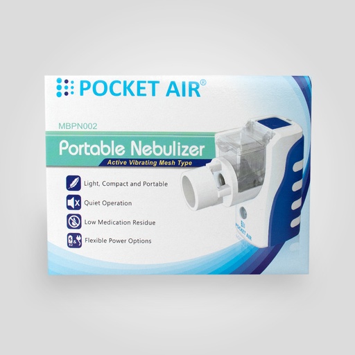 [22906-01] POCKET AIR Comfort Set Inhalation device portable mesh medication nebuliser