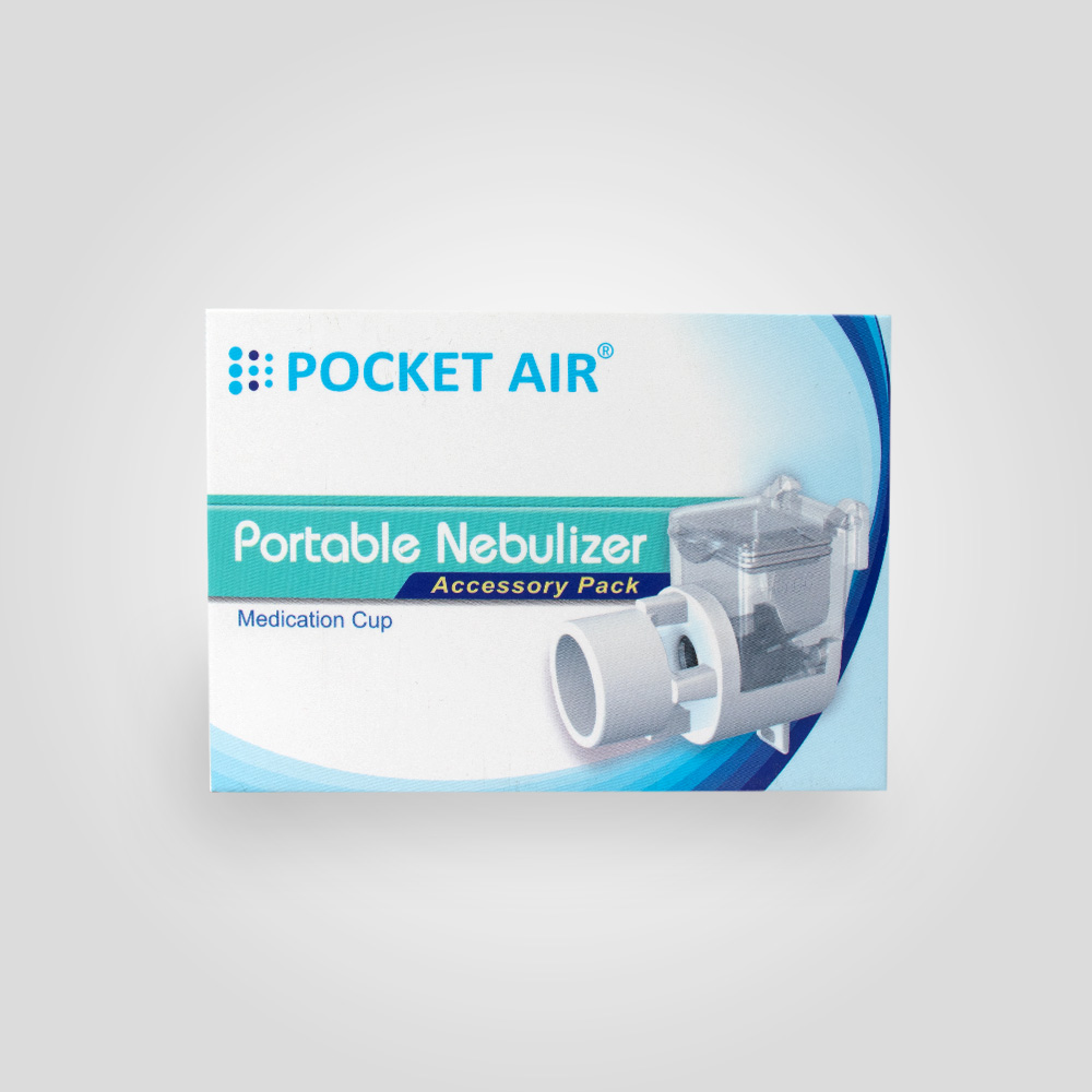 POCKET AIR Pocket Air Ersatz Verneblereinheit inkl. Medikamentenbecher 6ml für Inhalationsgerät