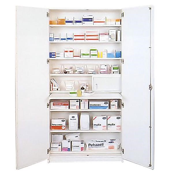 LOCKWEILER Storage and medicine cabinet with 2 doors