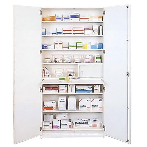 LOCKWEILER Storage and medicine cabinet with 2 doors