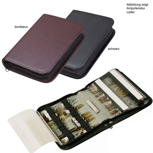 [13618-03] BOLLMANN Ampoule case Leather