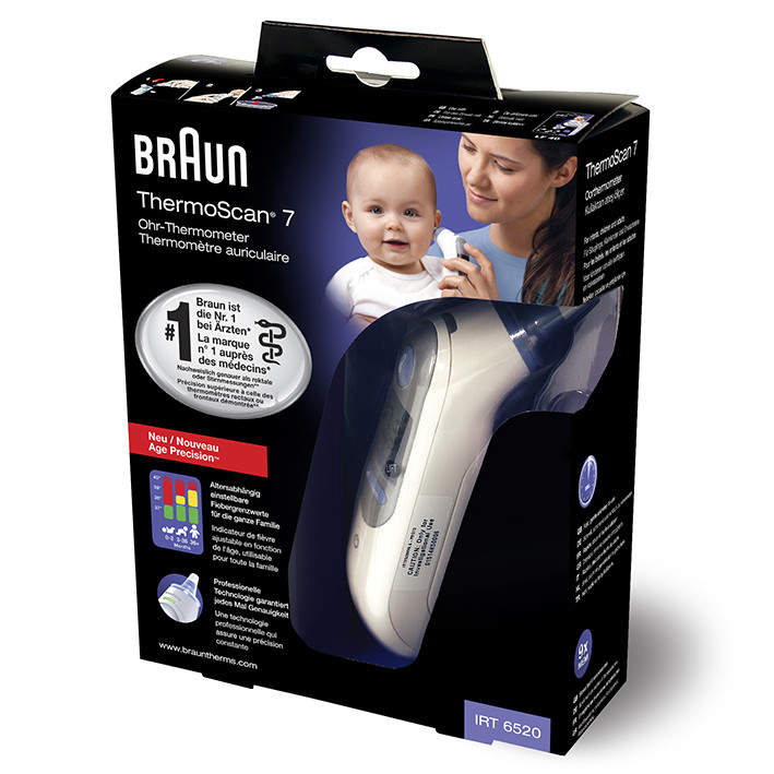 BRAUN ThermoScan 7 IRT6520 Ear thermometer