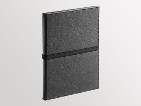 [17710-01] BOLLMANN Sample folder 2-part Skailan black