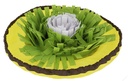 KERBL Snuffle mat Bowl yellow/ green/ white