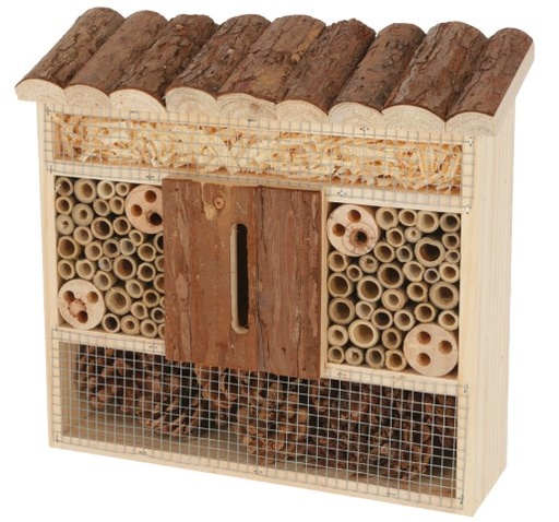 [27179-01] KERBL Insect protection house, natural, 29x8x28 cm