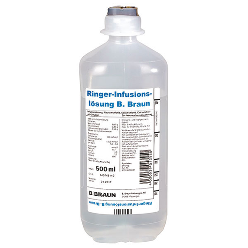 B.BRAUN Ringer Infusion solution Ecoflac Plus