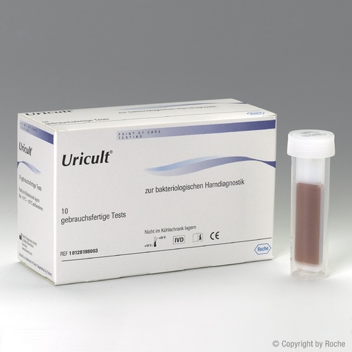 [11822-01] ROCHE Uricult, CLED-Agar / MacConkey-Agar, semi-qualitative