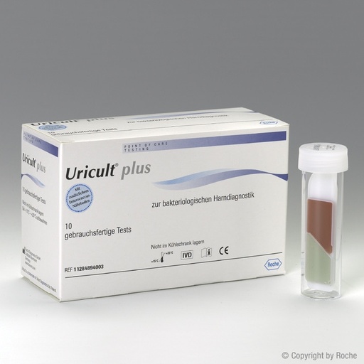 [11823-01] ROCHE Uricult Plus CLED-Agar / MacConkey-Agar