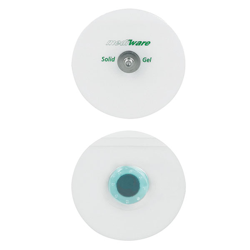 [15263-01] MEDIWARE Foam electrode Ø 50 mm Snap button connection