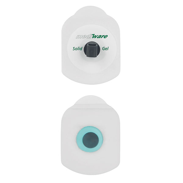 MEDIWARE Rectangular electrode Quick - Cable plug SPOT