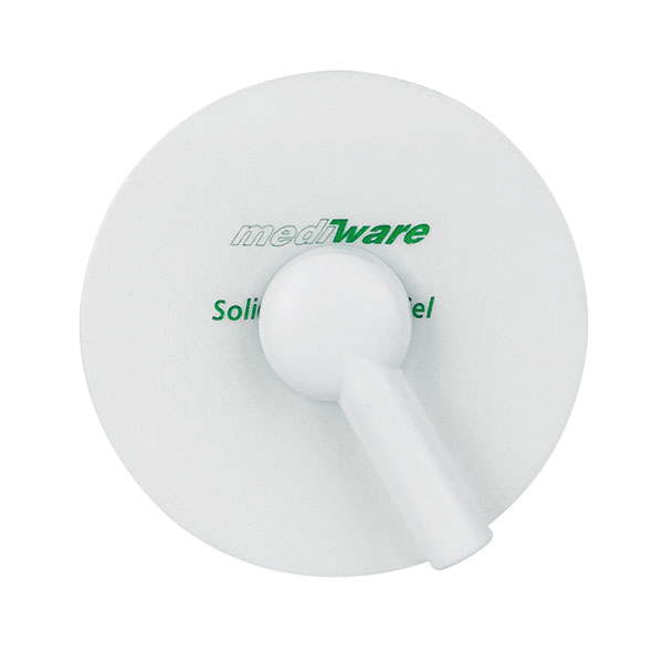 MEDIWARE Snap button adapter single for 4 mm banana plug connection