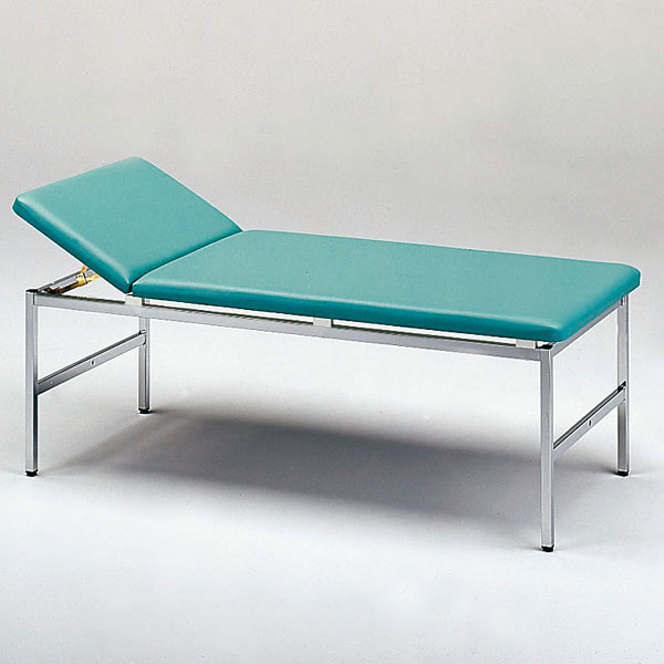 SCHMITZ ECG examination couch white aluminium synthetic leather