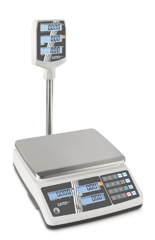 KERN Price computing scale with elevated display RPB 15K2DHM