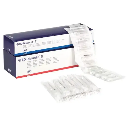 BD Discardit II Disposable syringes, Luer