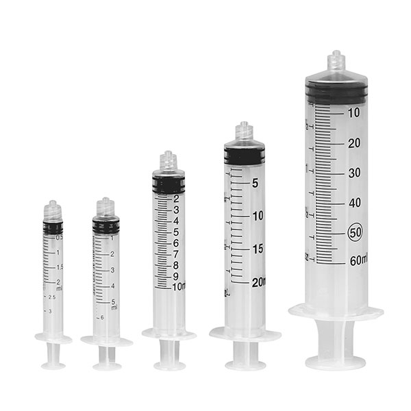 MEDIWARE Disposable syringes with Luer Lock tip