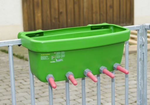 KERBL Calf drinking trough Multi Feeder with 5 valves