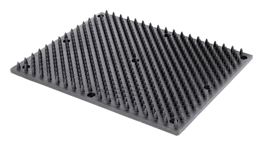 KERBL Scratching mat black